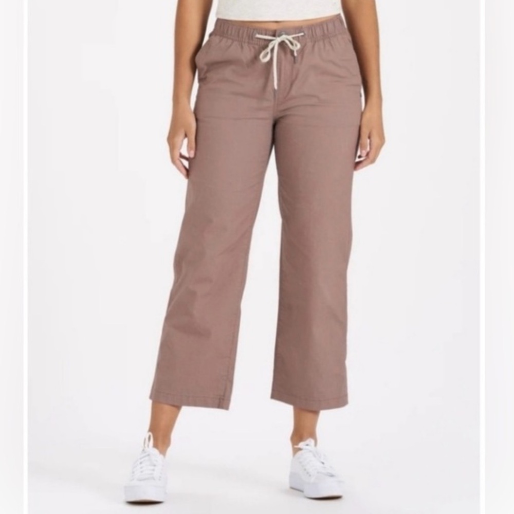 Vuori Ripstop Wide Leg Pants Hazel Size Extra Small